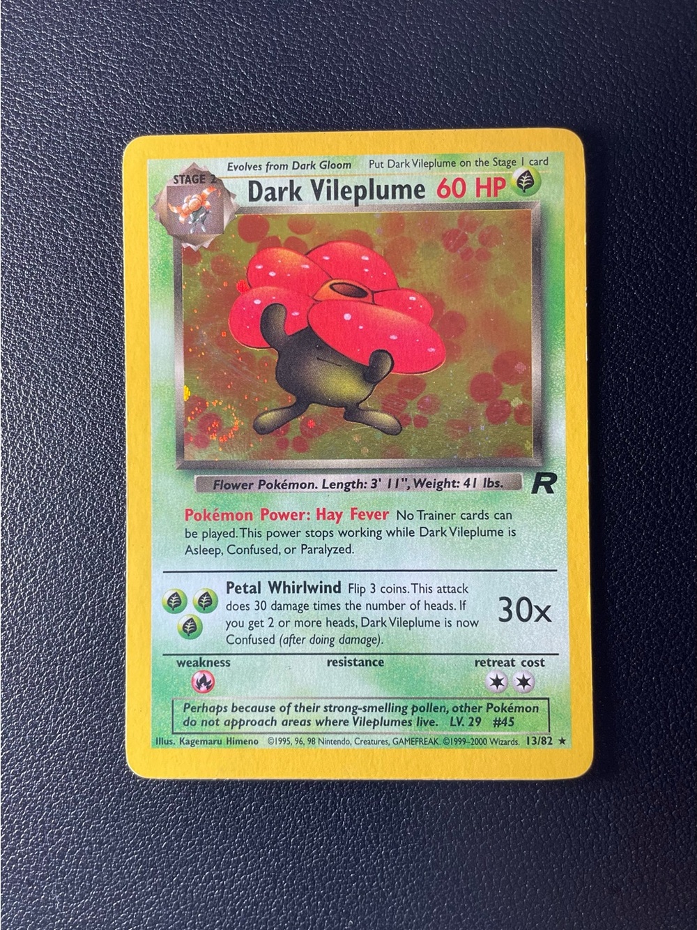 Dark Vileplume #13/Pokemon Team Rocket
